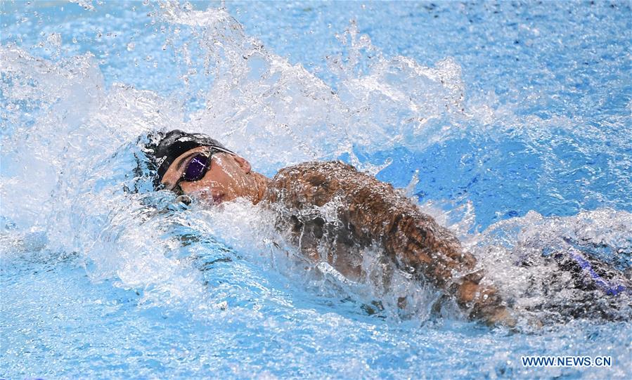 (SP)CHINA-WUHAN-7TH MILITARY WORLD GAMES-SWIMMING-MEN'S 4X100M FREESTYLE RELAY FINAL(CN)