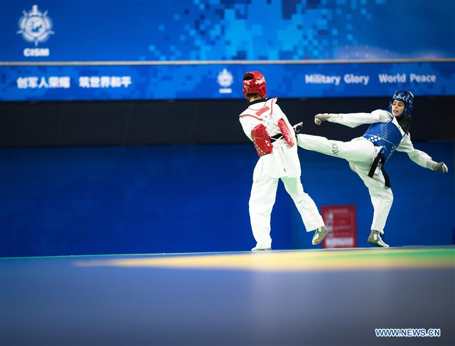 (SP)CHINA-WUHAN-7TH MILITARY WORLD GAMES-TAEKWONDO