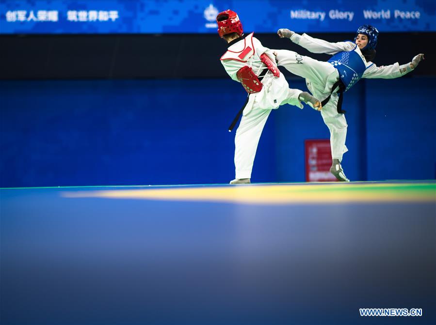 (SP)CHINA-WUHAN-7TH MILITARY WORLD GAMES-TAEKWONDO