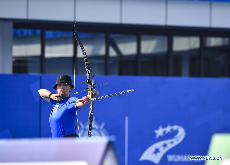 (SP)CHINA-WUHAN-7TH MILITARY WORLD GAMES-ARCHERY