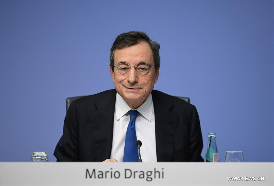 GERMANY-FRANKFURT-ECB-PRESS CONFERENCE-DRAGHI