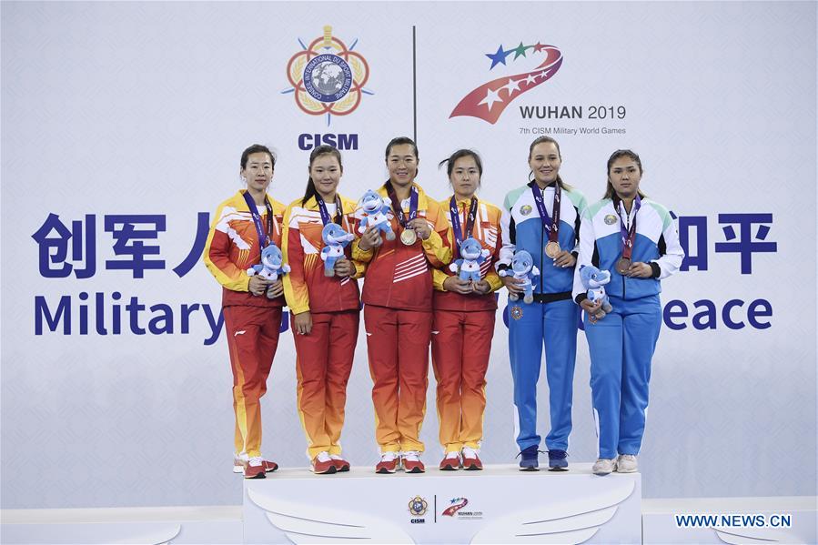 (SP)CHINA-WUHAN-7TH MILITARY WORLD GAMES-TENNIS