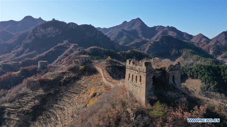 CHINA-HEBEI-GREAT WALL-WINTER SCENERY (CN)