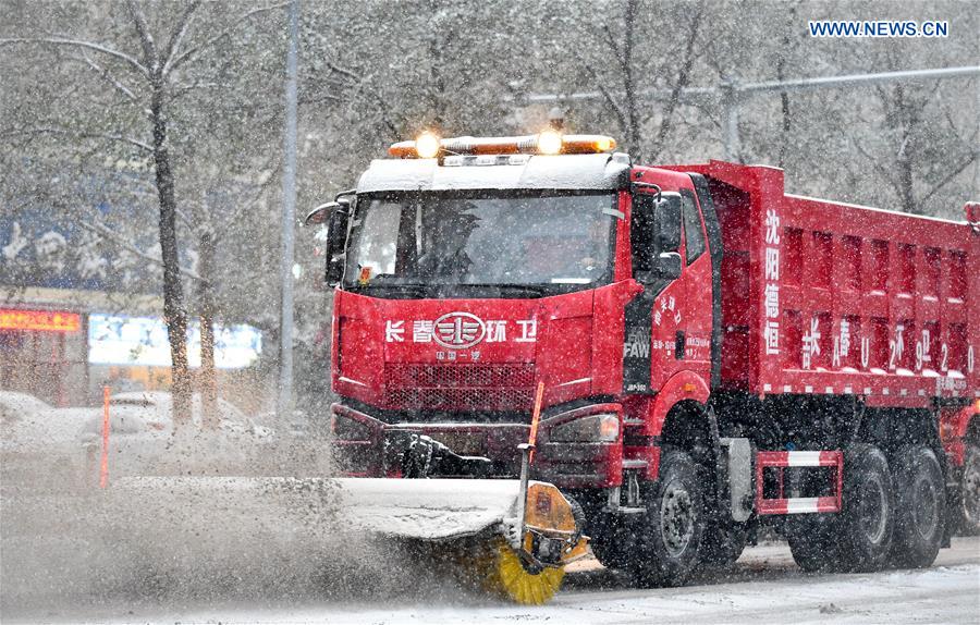 CHINA-JILIN-CHANGCHUN-SNOWFALL (CN)