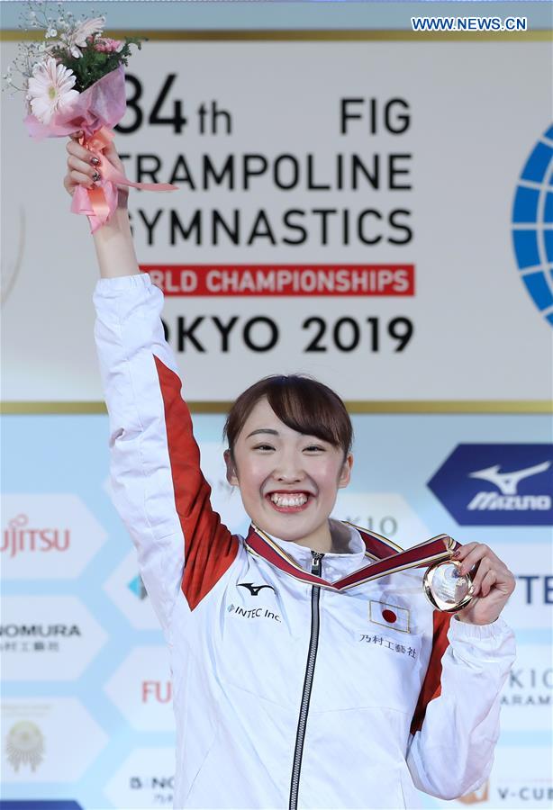 (SP)JAPAN-TOKYO-TRAMPOLINE-WORLD CHAMPIONSHIPS-WOMEN'S TRAMPOLINE INDIVIDUAL FINAL