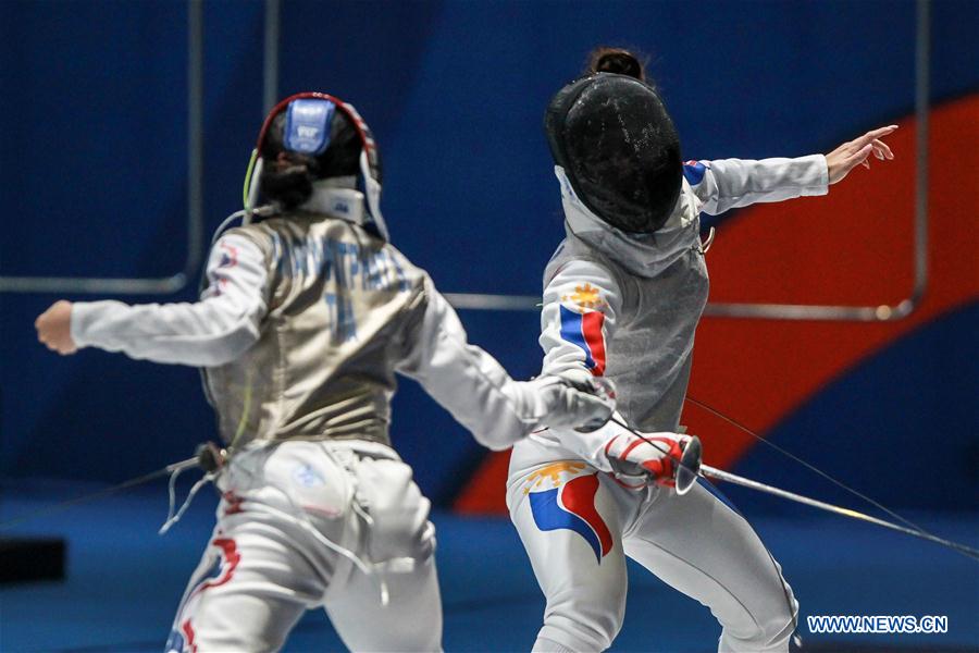 (SP)PHILIPPINES-PASAY CITY-SEA GAMES-FENCING