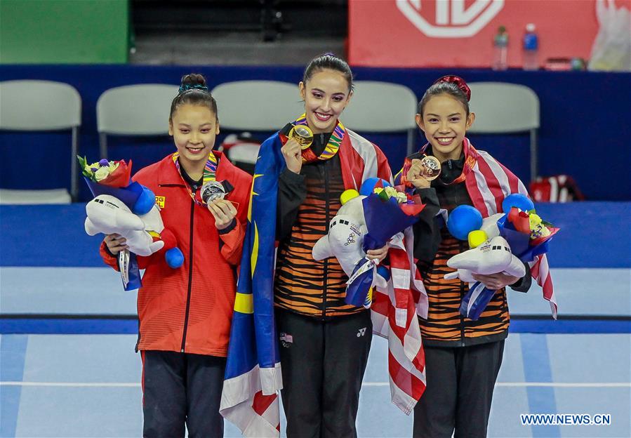 (SP)PHILIPPINES-MANILA-SEA GAMES-GYMNASTICS 