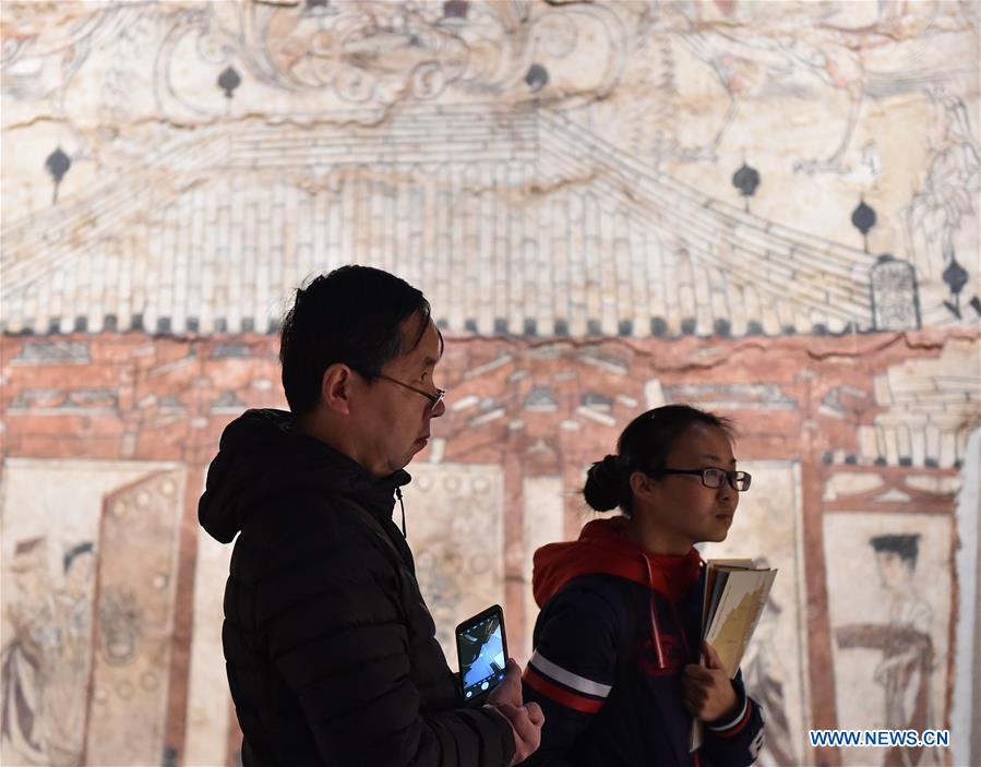 CHINA-SHANXI-TAIYUAN-MURAL-EXHIBITION (CN)