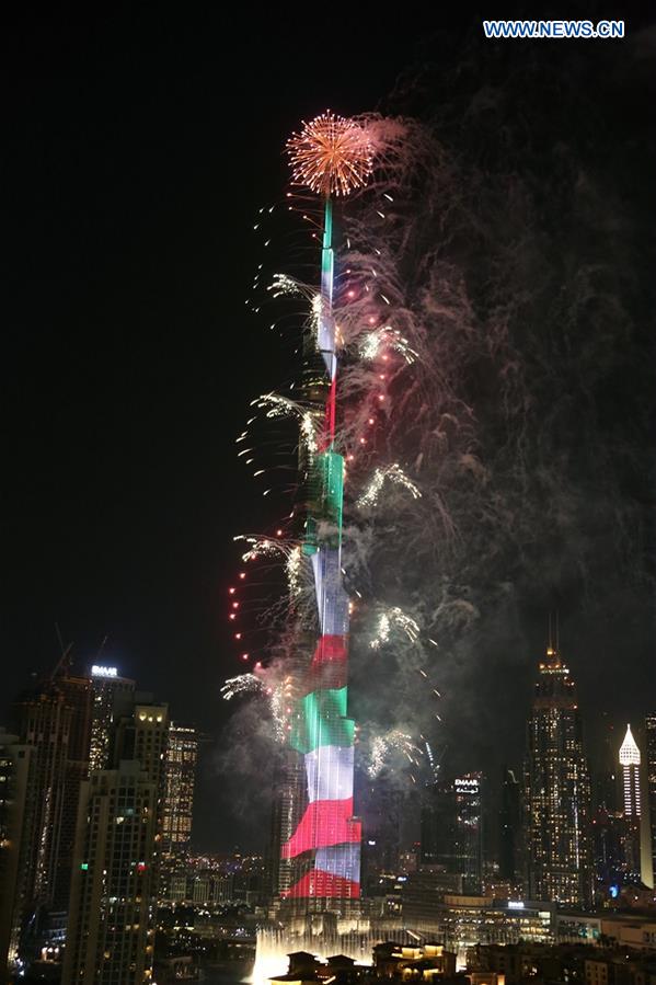 UAE-DUBAI-BURJ KHALIFA-NEW YEAR CELEBRATION