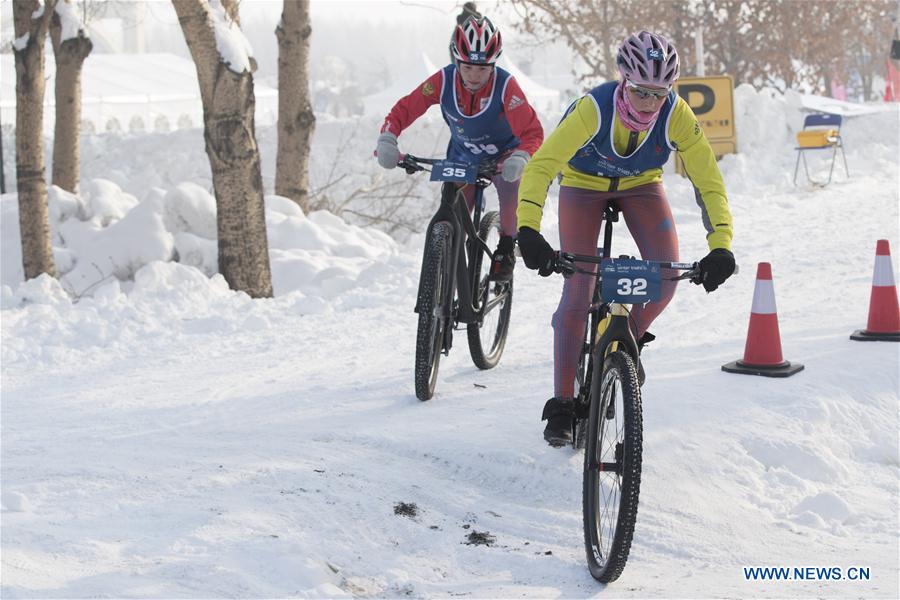 (SP)CHINA-HARBIN-WINTER TRIATHLON-WORLD CUP (CN)