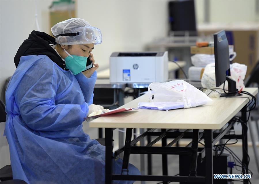 CHINA-HUBEI-WUHAN-CORONAVIRUS-MAKESHIFT HOSPITAL-READY (CN)