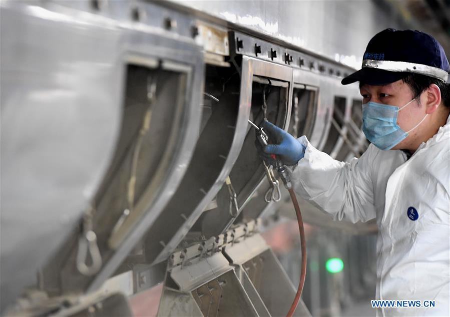 CHINA-HENAN-ZHENGZHOU-HIGH-SPEED RAILWAY-CLEANING-NOVEL CORONAVIRUS (CN)