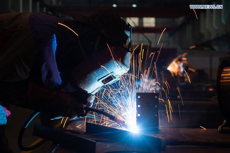 CHINA-HUNAN-ZHUZHOU-WELDING-PRODUCTION RESUMPTION (CN)