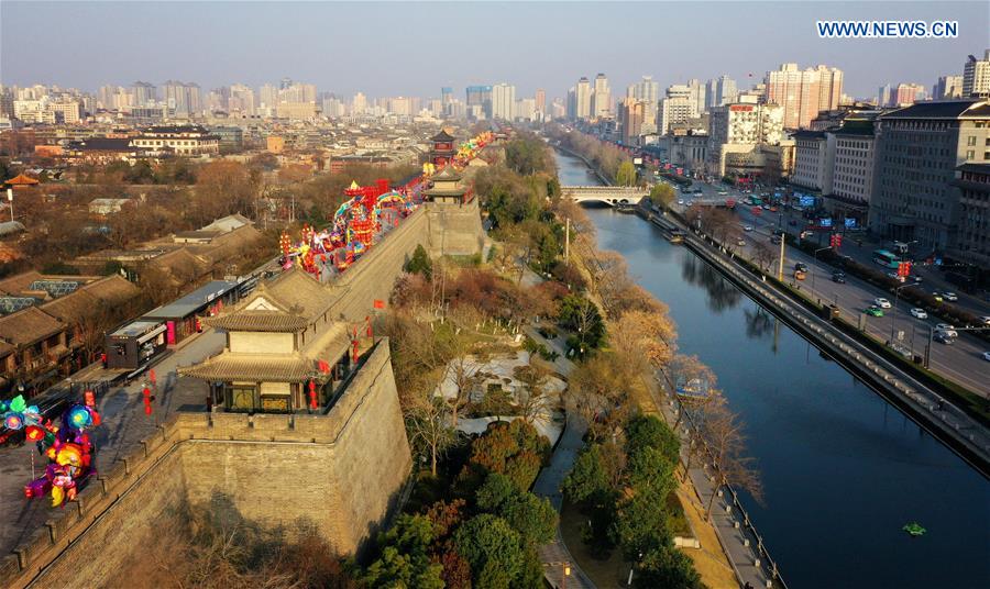 CHINA-SHAANXI-XI'AN-CITY WALL-OPEN (CN)