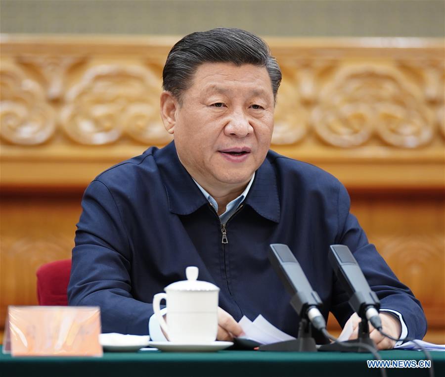 CHINA-BEIJING-XI JINPING-SYMPOSIUM-POVERTY ALLEVIATION (CN)