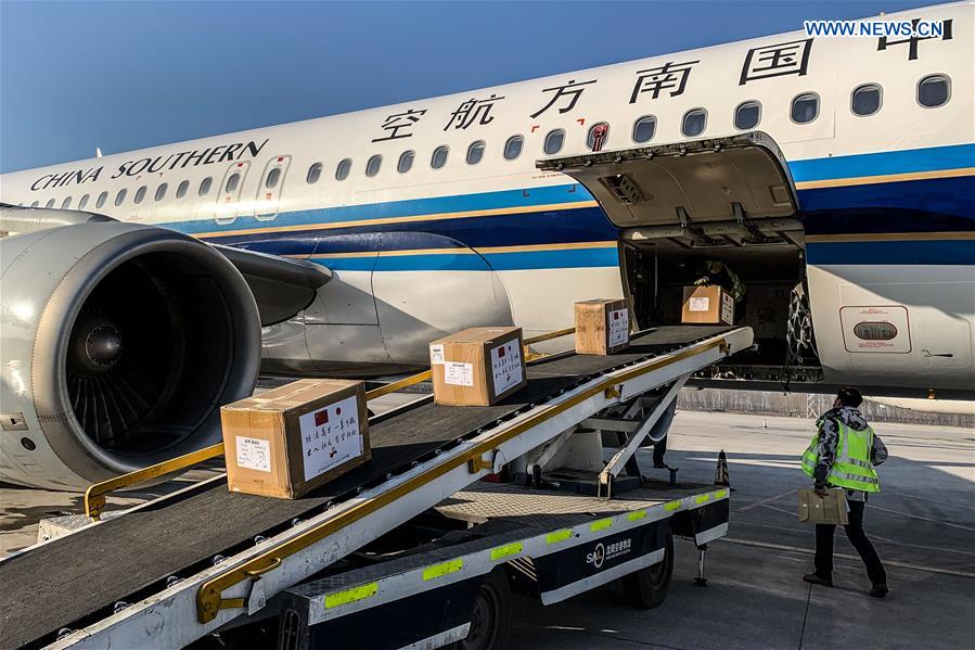 CHINA-LIAONING-COVID-19-JAPAN-ROK-MEDICAL SUPPLIES-AID (CN)