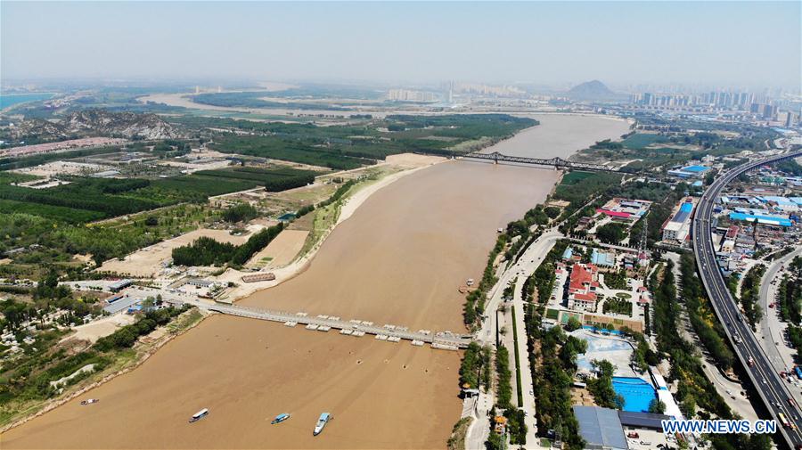 CHINA-SHANDONG-JINAN-YELLOW RIVER-SCENERY (CN)