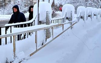 乌克兰大雪