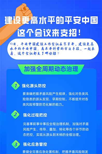 建设更高水平的平安中国 这个会议来支招！