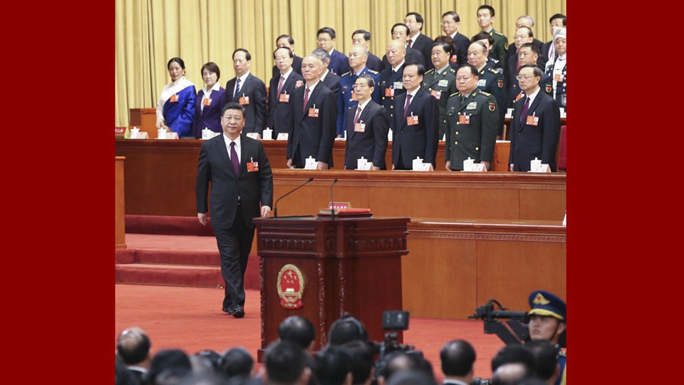 习近平当选国家主席、中央军委主席