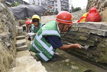 成都市中心发现堙藏千年的著名古寺